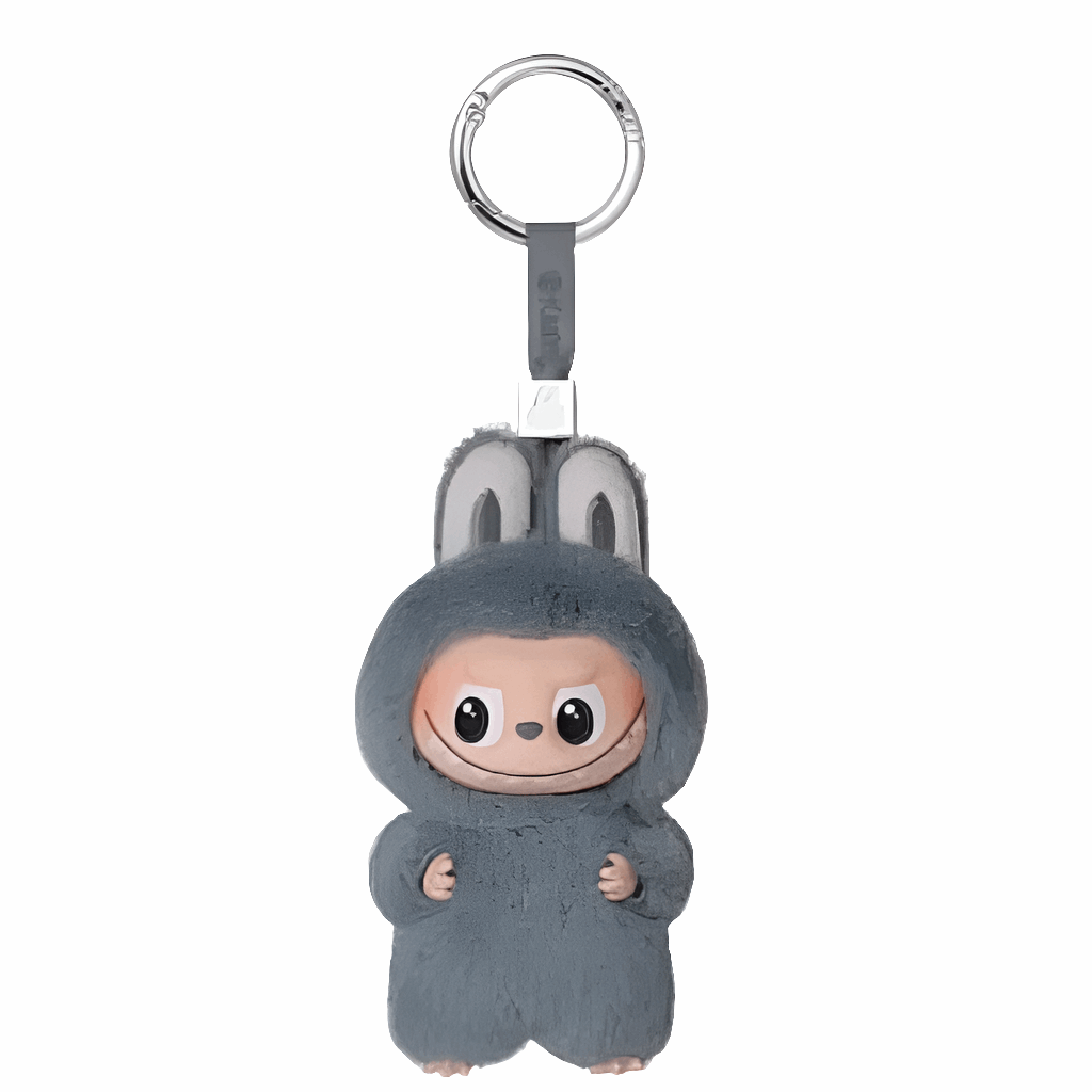 alt="Figurines Labubu Pin for Love Pop Mart – première édition, mini peluches colorées avec lettres alphabétiques, collection blind box exclusive"