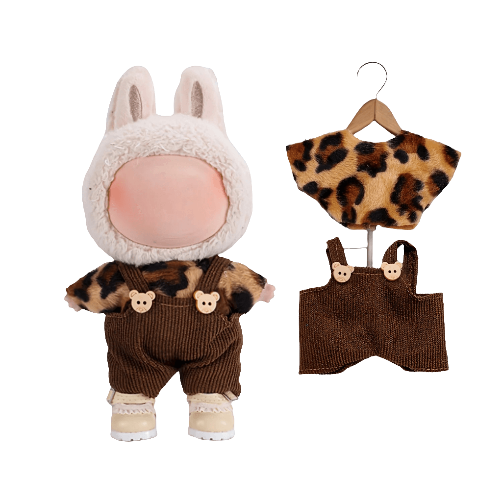 alt="Ensemble vêtements pour Labubu – tenues kawaii colorées avec finitions soignées, tissu léger et confortable, accessoires mode pour figurines Labubu"