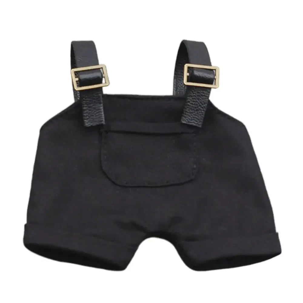 alt="Short à bretelles en coton doux pour figurines Labubu – plusieurs couleurs tendances, look mignon et confortable, accessoire kawaii"