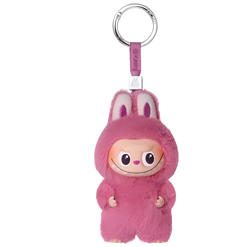 alt="Figurines Labubu Pin for Love Pop Mart – première édition, mini peluches colorées avec lettres alphabétiques, collection blind box exclusive"