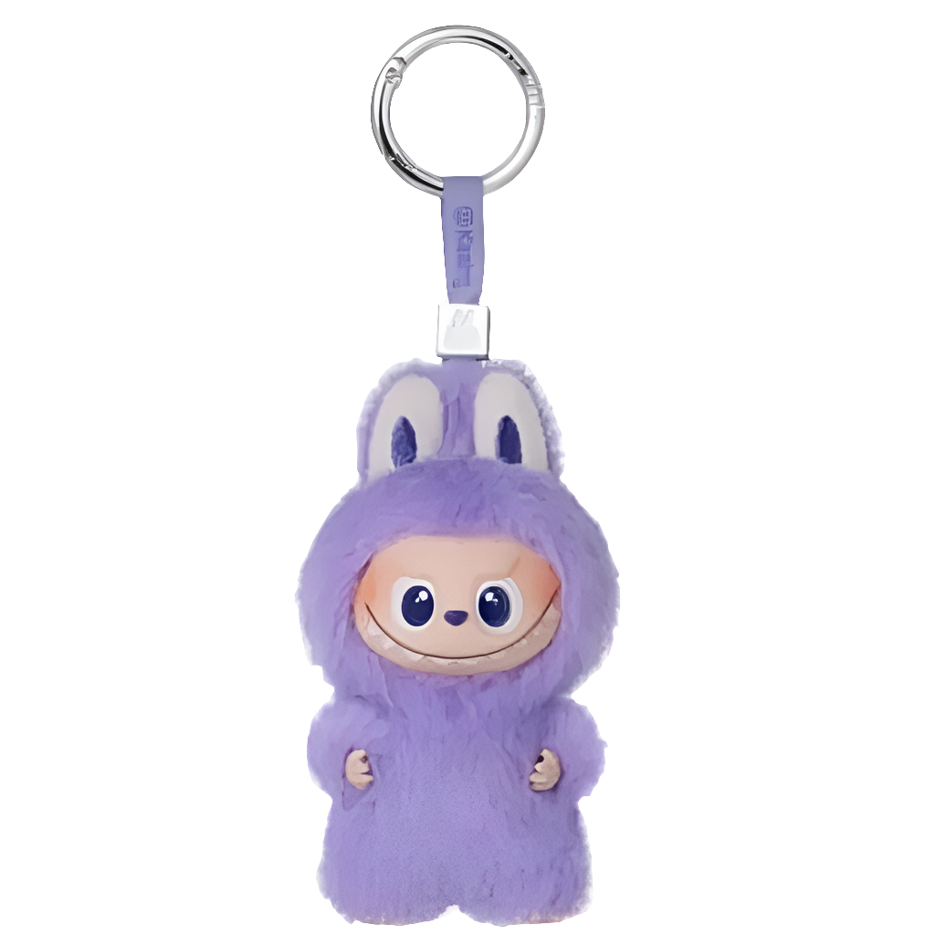 alt="Figurines Labubu Pin for Love Pop Mart – première édition, mini peluches colorées avec lettres alphabétiques, collection blind box exclusive"
