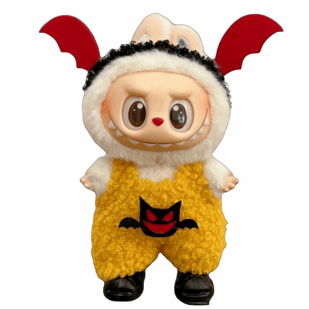 Labubu Tenue Halloween Chauve-Souris 2pcs