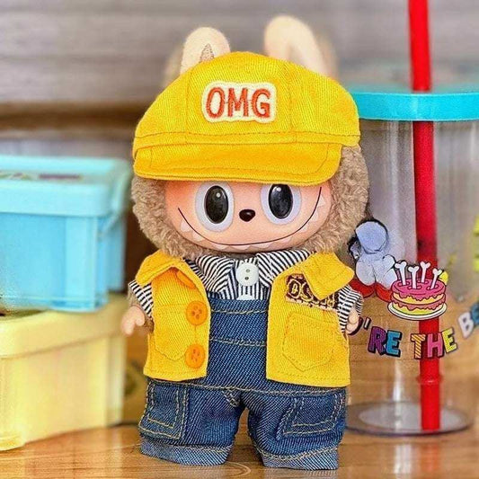 Labubu Tenue "OMG" Éclat et Bonne Humeur 4pcs