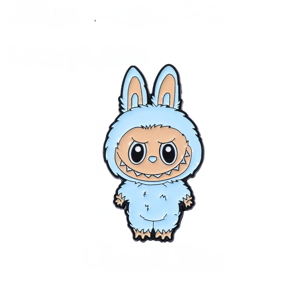 Pins Labubu Métal – Modèles Fun et Colorés - Mylabubu