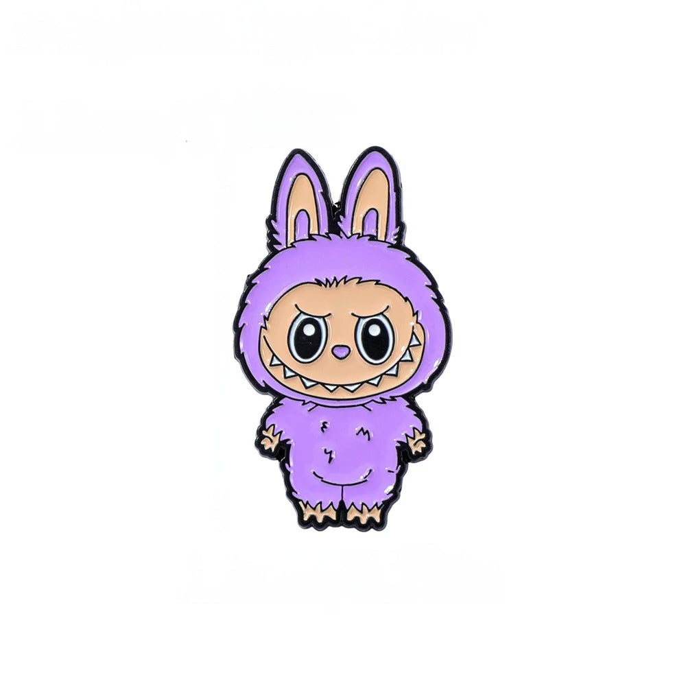 Pins Labubu Métal – Modèles Fun et Colorés - Mylabubu