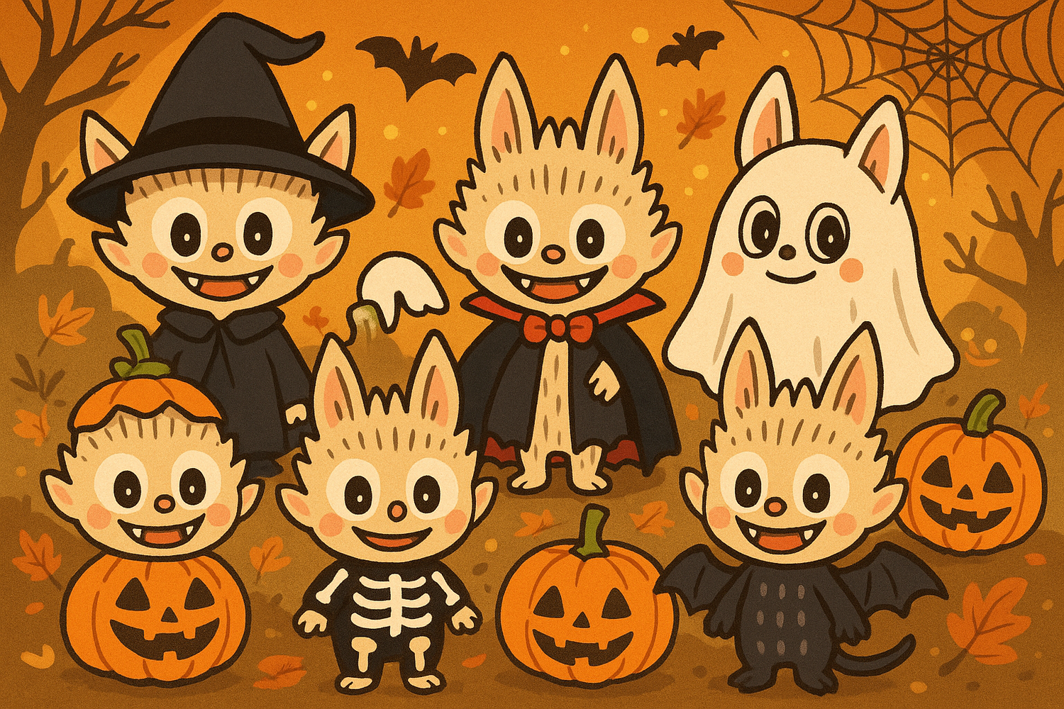 Tenus Labubu Halloween