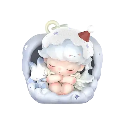 Labubu ❄️ Série Noël "Apple Of My Eye" Figures 🔔🎄