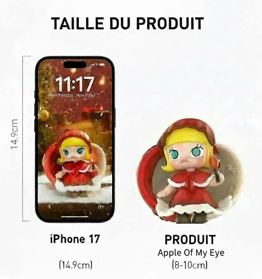 Labubu ❄️ Série Noël "Apple Of My Eye" Figures 🔔🎄