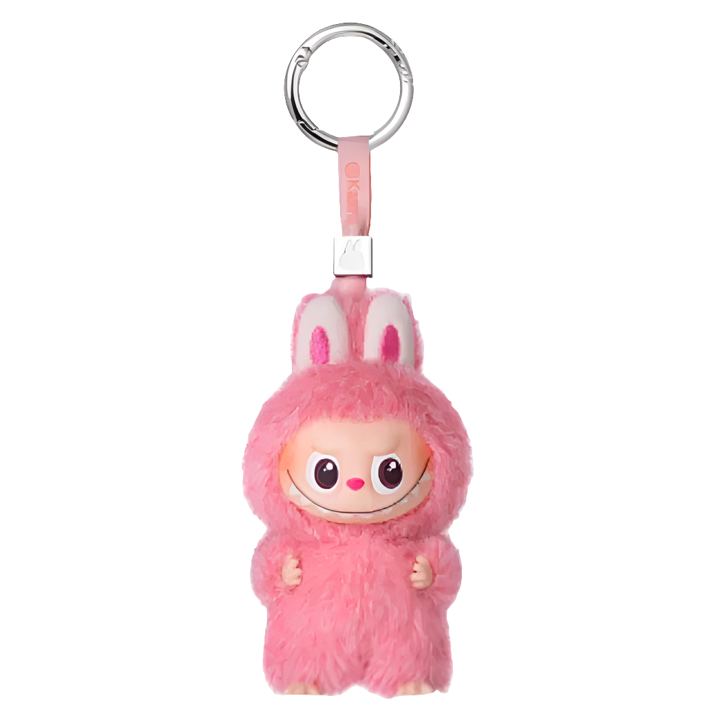 alt="Figurines Labubu Pin for Love Pop Mart – première édition, mini peluches colorées avec lettres alphabétiques, collection blind box exclusive"