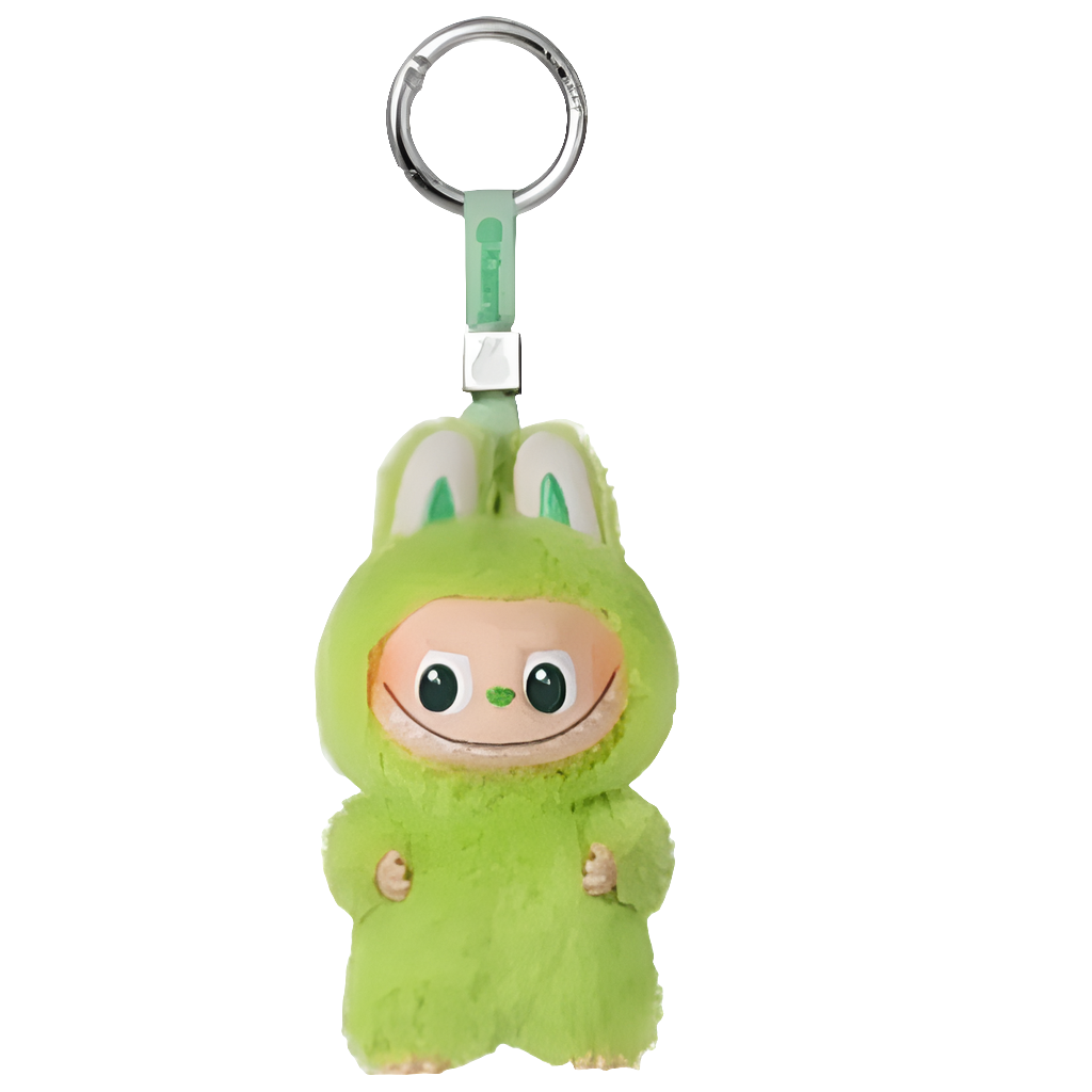 alt="Figurines Labubu Pin for Love Pop Mart – première édition, mini peluches colorées avec lettres alphabétiques, collection blind box exclusive"