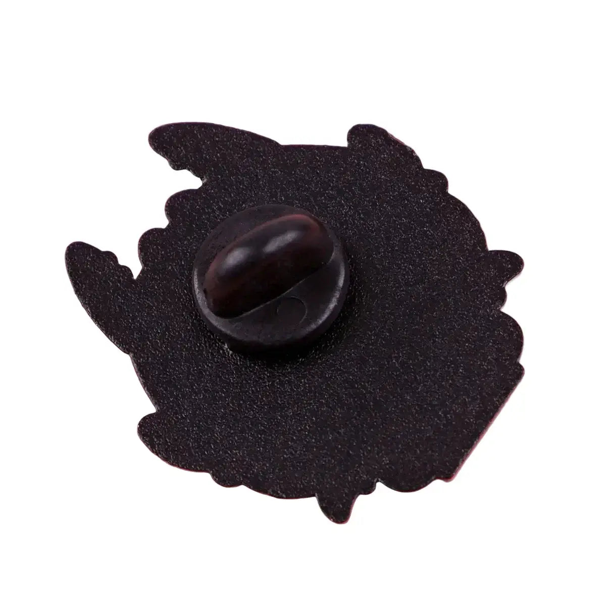 Dos du pin Labubu Dragon Toothless en métal, conçu pour une fixation facile avec une épingle.
