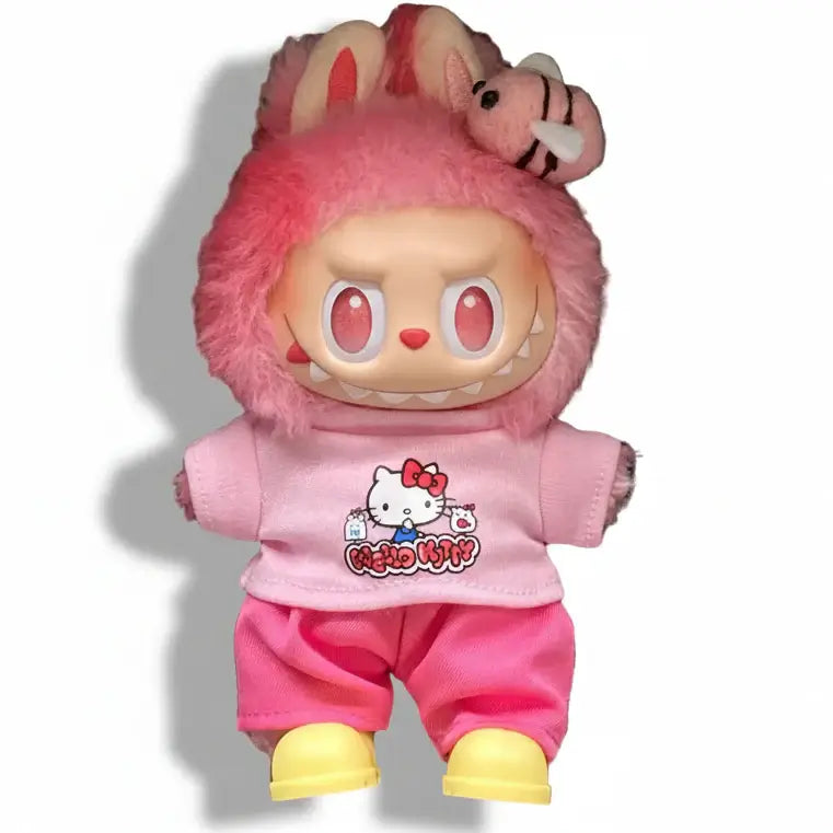Ensembles Labubu - Hello Kitty – Deux modèles, 4 pièces chacun