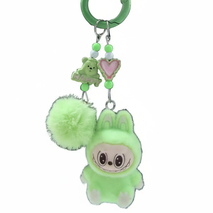 Porte-clés Labubu Premium « Happy & Heart »