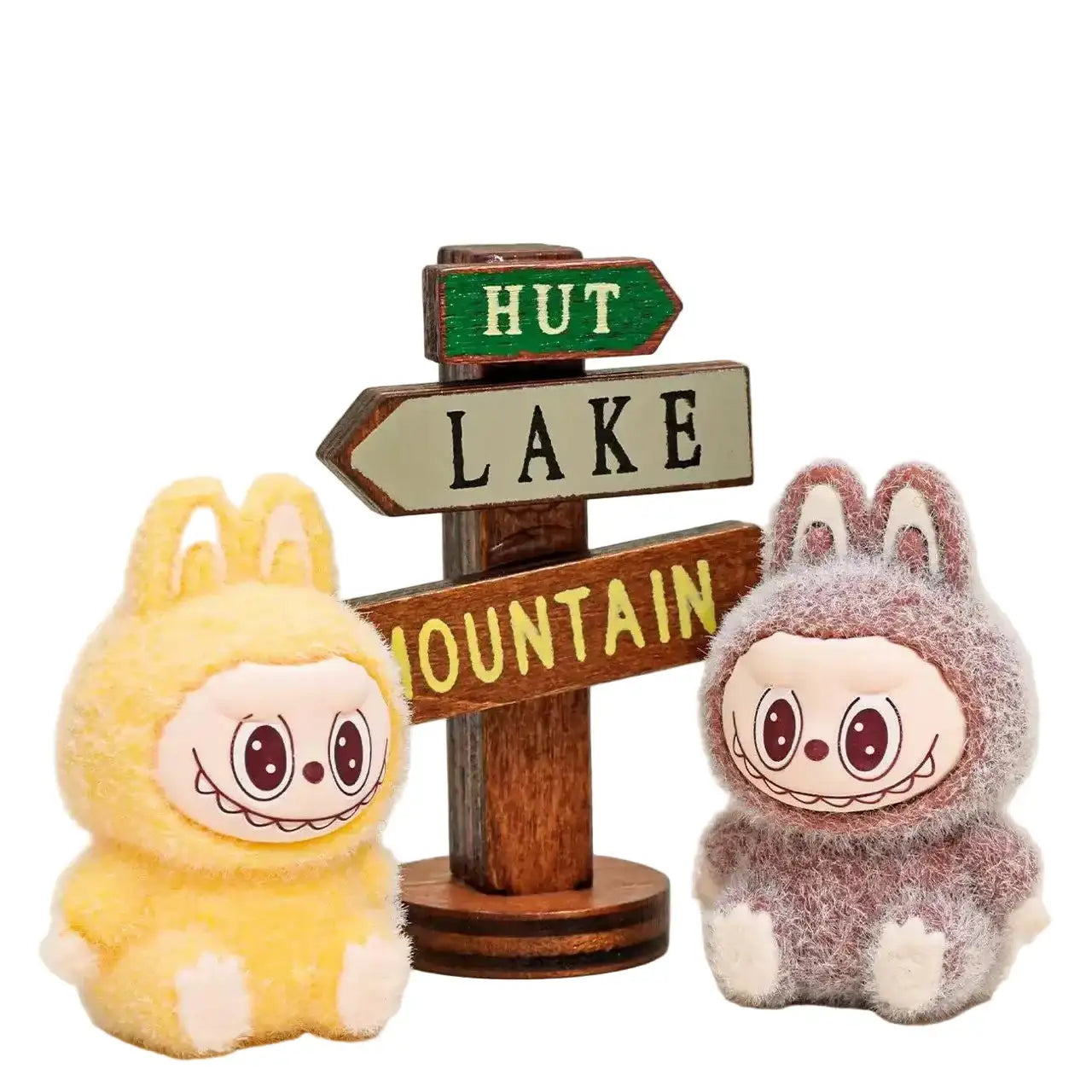 Porte-clés Labubu Premium « Happy & Heart »