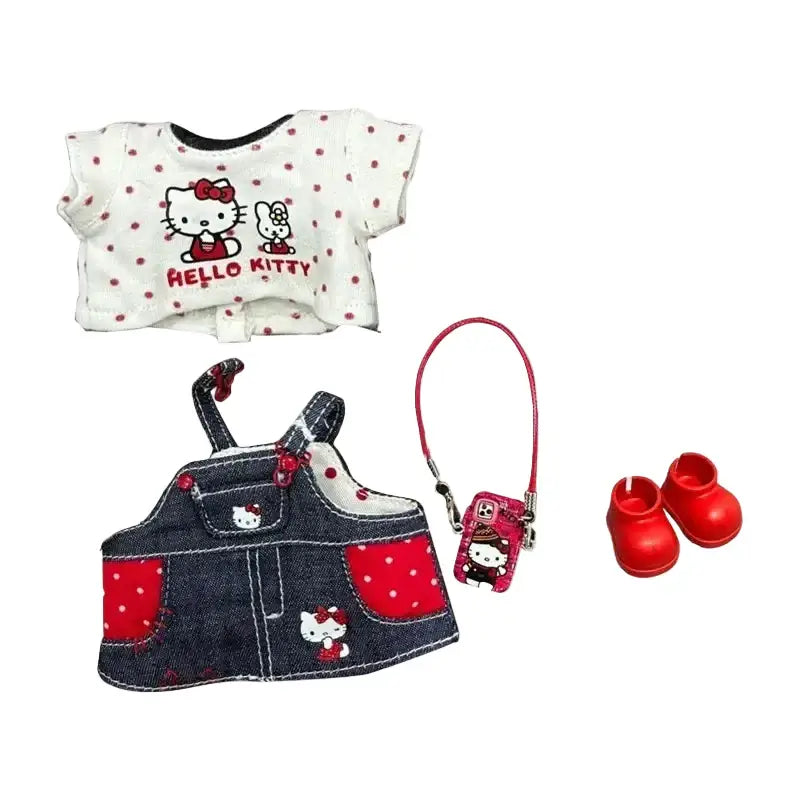 Ensembles Labubu - Hello Kitty – Deux modèles, 4 pièces chacun