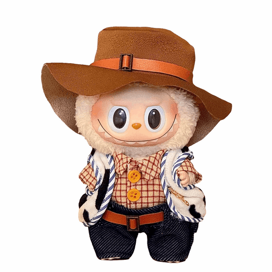 Labubu Tenue Cowboy Western 3pcs