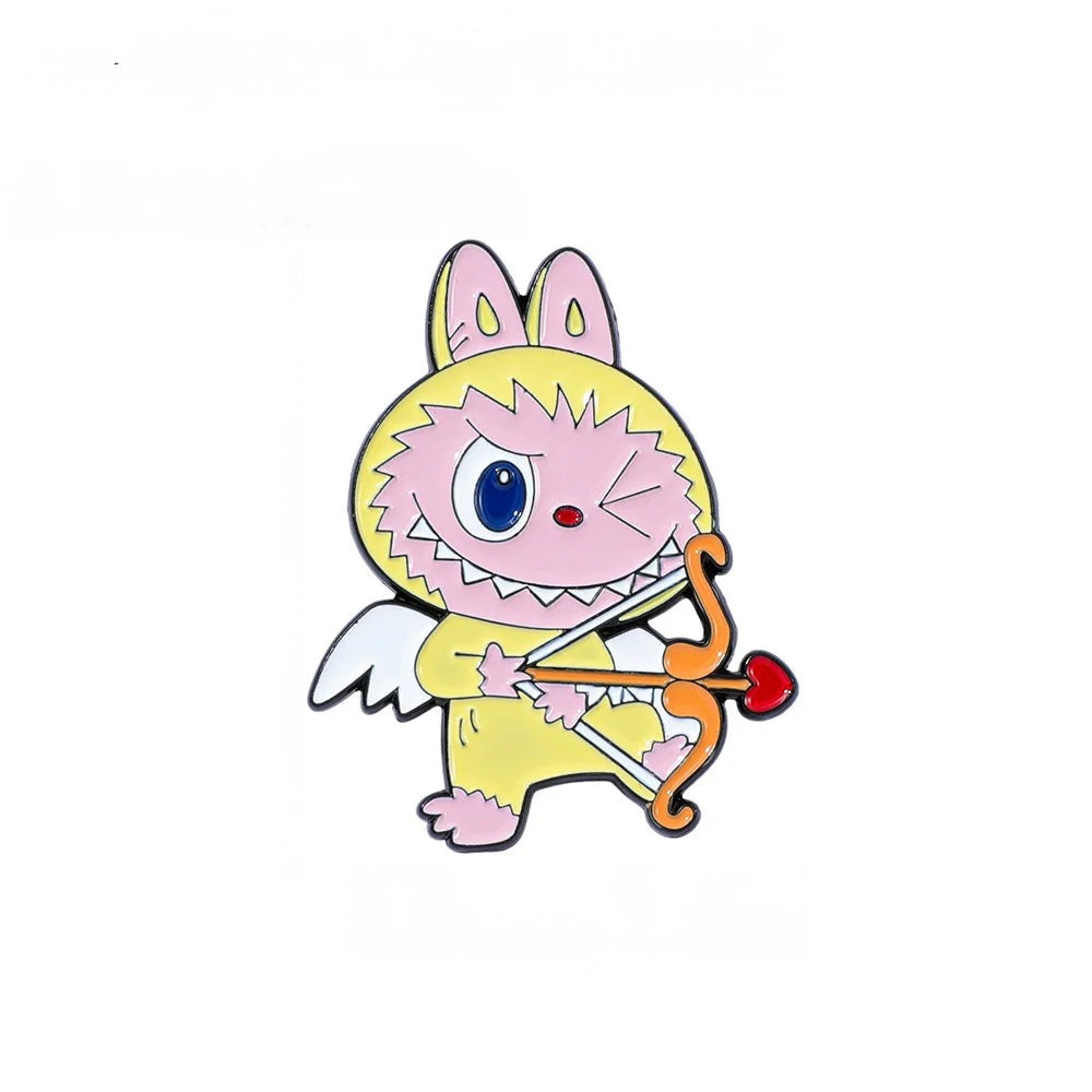 Pins Labubu Métal – Modèles Fun et Colorés - Mylabubu